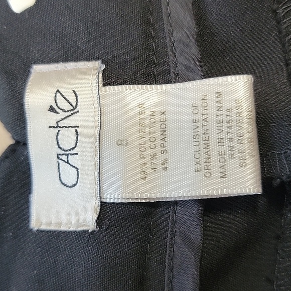 Cache Size 8 Black Dress Pants / Trousers. Excellent Used Condition - Picture 6 of 16